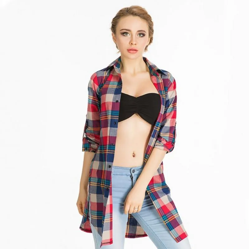 2017 летние женские блузки с длинным рукавом рубашки для девочек