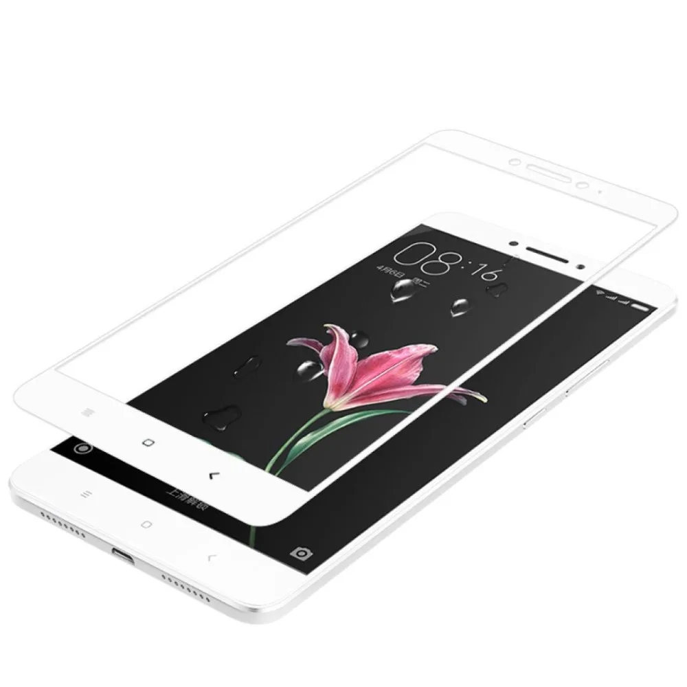 Полный охват экрана для XIAOMI MAX 2 ударопрочный закаленное стекло экран протекторы