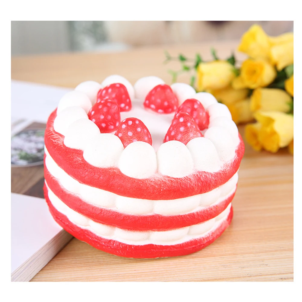 Стиль Squish антистресс игрушки Jumbo Squishy Единорог торт панда еда животных медленный рост Squeeze игрушки для детей