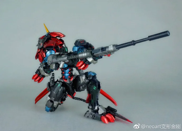 [Магазин Show.Z] NeoArt Toys DX08B фигурка трансформер черного цвета с эффектом Леонида|leonidas