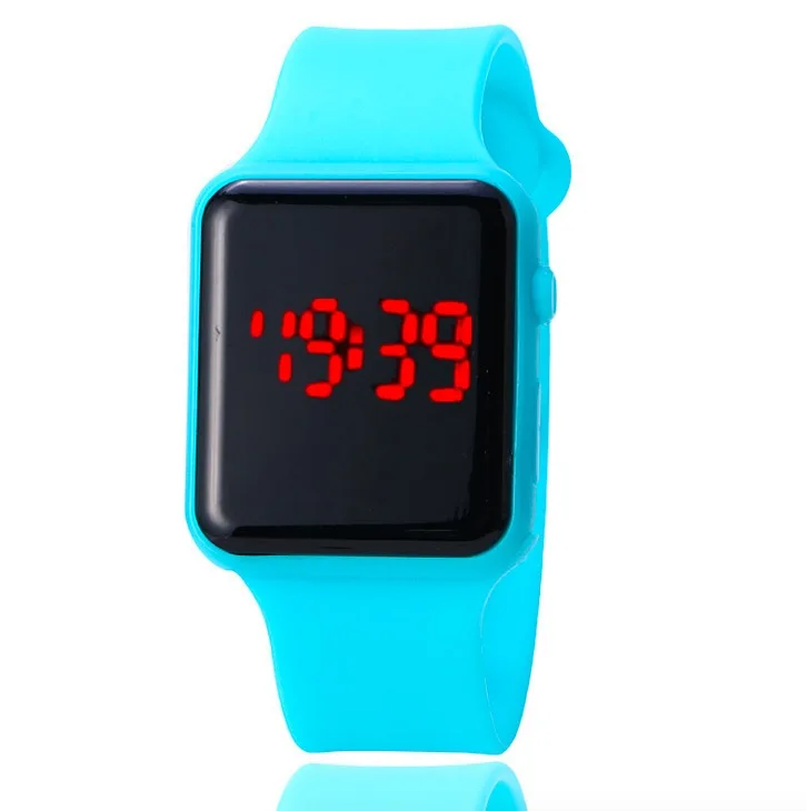 Цифровые мужские часы детские montre homme Смарт спортивные наручные Led модные