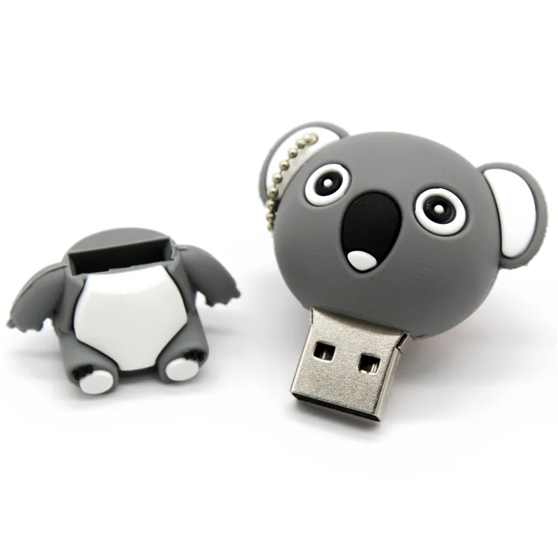 Usb флеш накопитель pendriveCute animal koala U disk4GB 8GB 16GB 32GB 64GBUSB 2 0|USB флэш-накопители| |