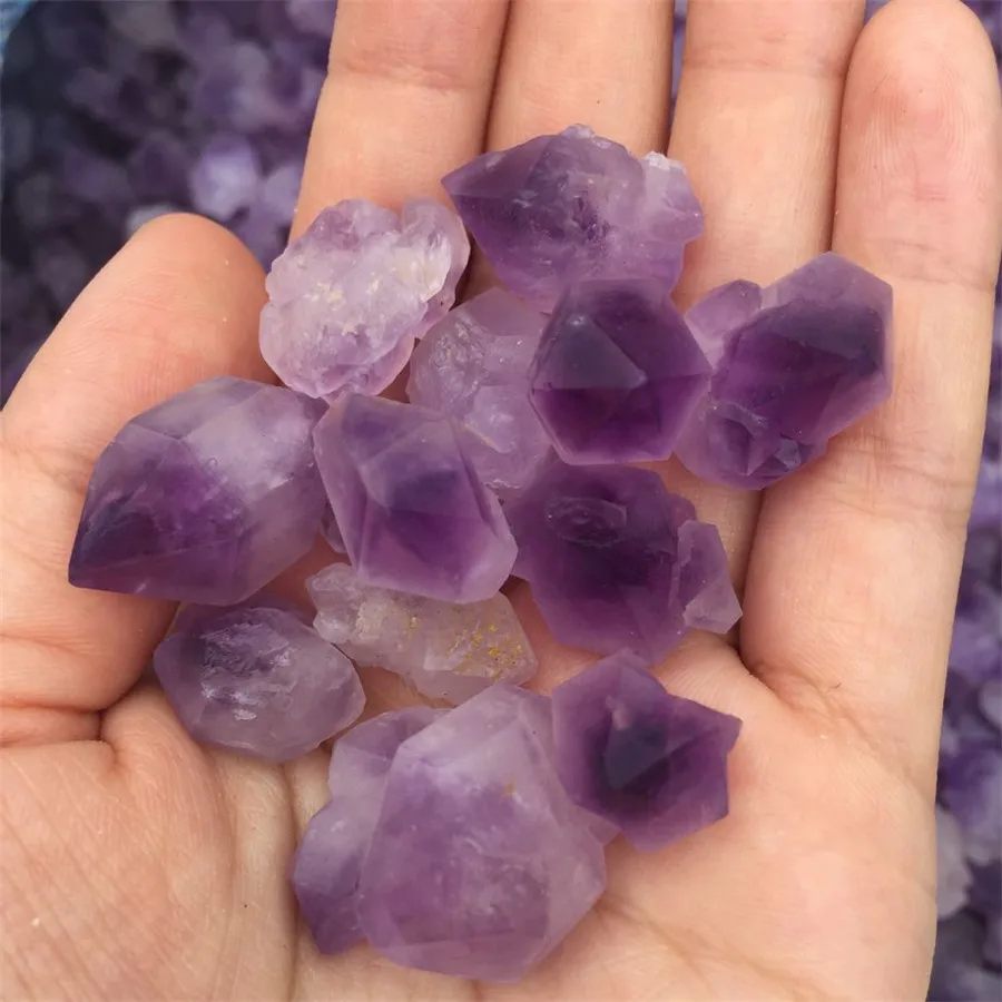 

HOT sale amethyst quartz flower natural stones and minerals healing crystals rough energy gemstones for wedding party decoration
