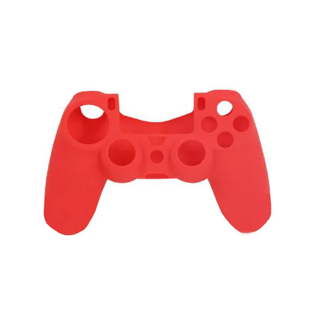 Красный защитный силиконовый мягкий чехол для контроллера Sony PS4 | Электроника