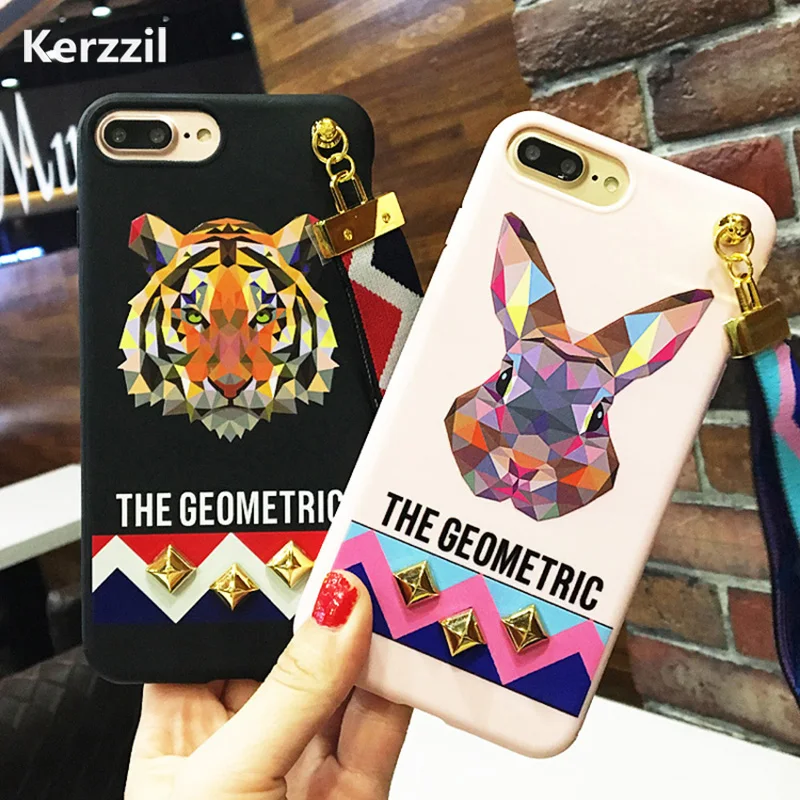 Kerzzil чехол для телефона из мягкого ТПУ с рисунком сo шнуром кисточками iPhone X XR XS
