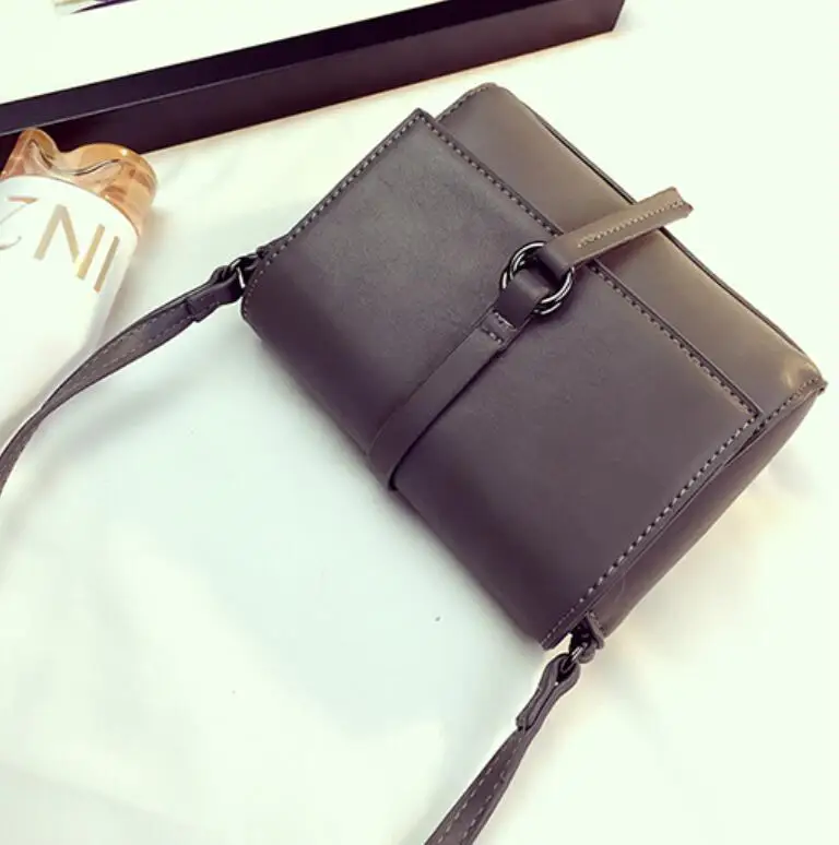 Женская сумка мессенджер ANAWISHARE Маленькая кожаная через плечо J888|leather shoulder bag|crossbody