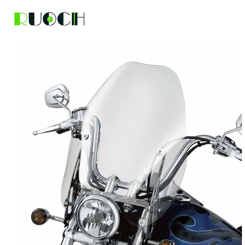 Мотоцикл лобовое стекло 39 мм зажимы ветровое отклоняет кронштейны для Harley Sportster