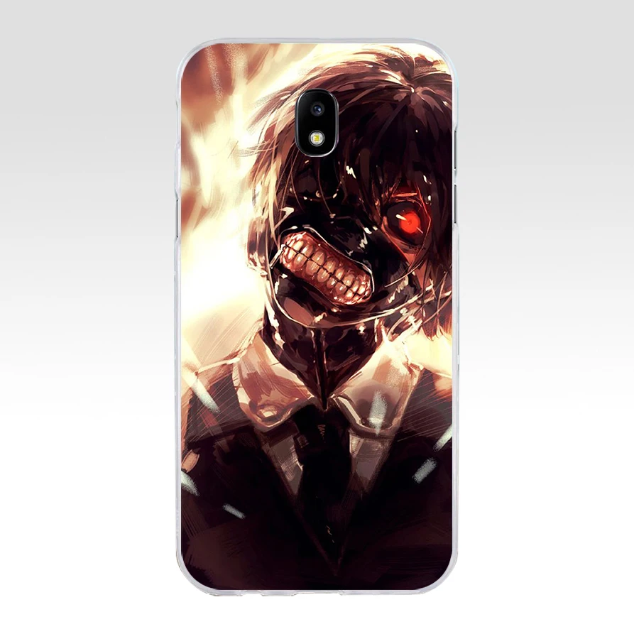Мягкий Силиконовый ТПУ чехол 284H Tokyo Ghoul anime Kaneki Ken для телефона Samsung j3 j5 j7 2016 2017 a3 a5 a6