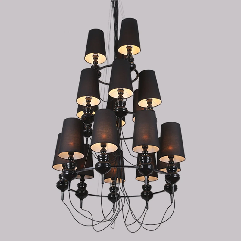 

Modern Pendant lamps Iron Art Covers White Black Gold Pendant Lights Study Living Bedroom home Pendant lighting PA0316