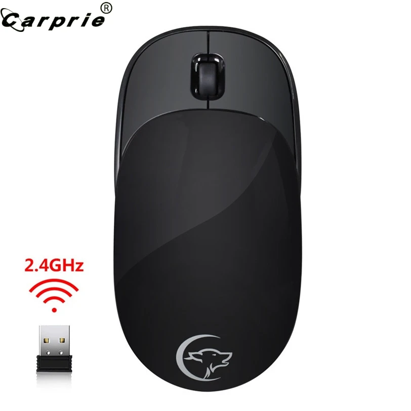 CARPRIE 2 4G беспроводная мышь игровая раздвижная крышка бесшумный светильник для