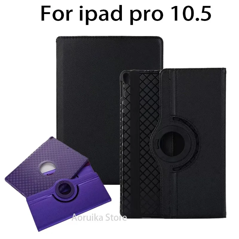 Для Apple iPad Pro 10 5 чехол ТПУ + кожа флип планшет 360 Вращающийся Чехол книжка с