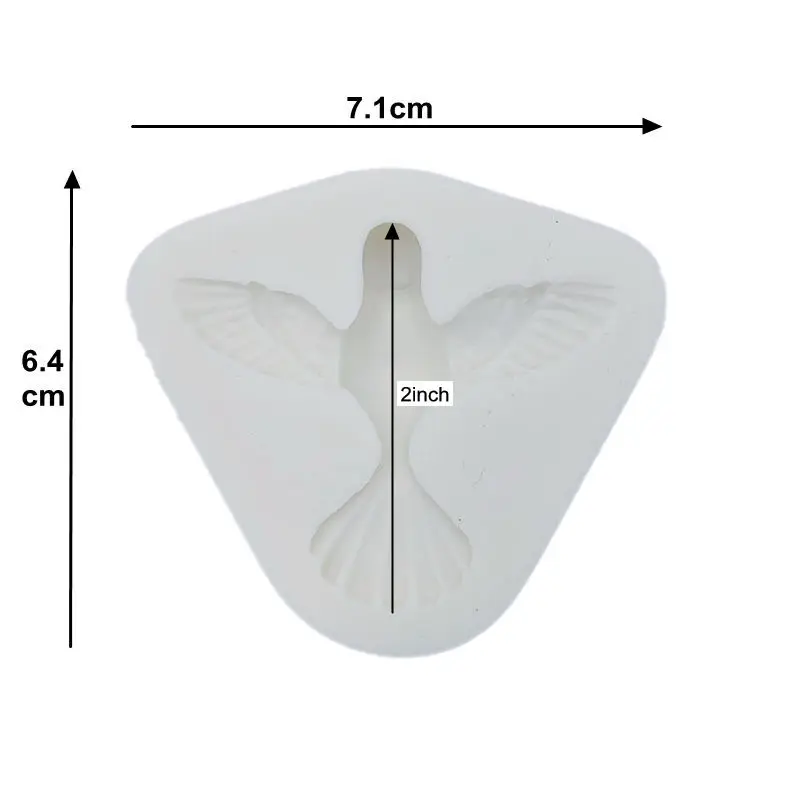 Инструмент для торта 1 шт. голубь птица мира силиконовая форма инструмент помадки