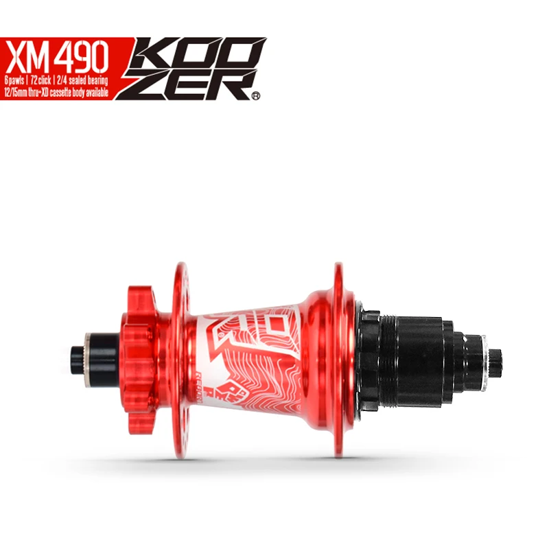 Ступица заднего велосипеда Koozer XM490 Sram XD ступица корпуса кассеты герметичная 4