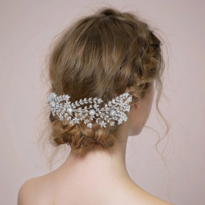 Crown Headband HADIYANA Charm Romantic Leaf Shapes Design Hair Accessories for Women Wedding Or Party BC5367 Corona Princesa