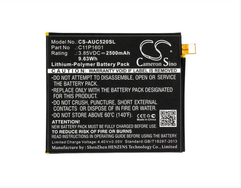 Аккумулятор Cameron Sino 2500 мАч для ASUS ZE520KL ZenFone 3 5 2 дюйма две SIM-карты глобальная версия