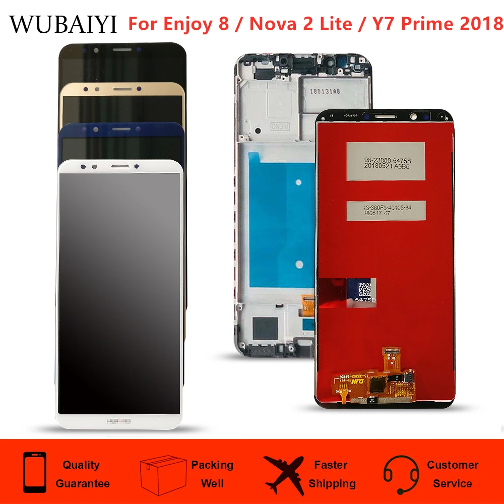 5 99 &quotОригинальный дисплей для Huawei Nova 2 Lite LND L22 LDN LX2 ЖК кодирующий преобразователь