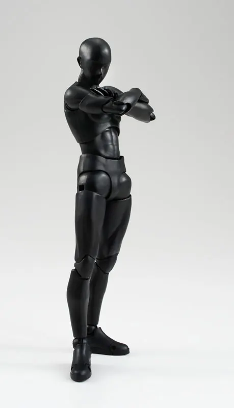 PrettyAngel подлинный бандаи тамаши натиски S. H. Figuts Body kun (Однотонный черный цвет Ver.)
