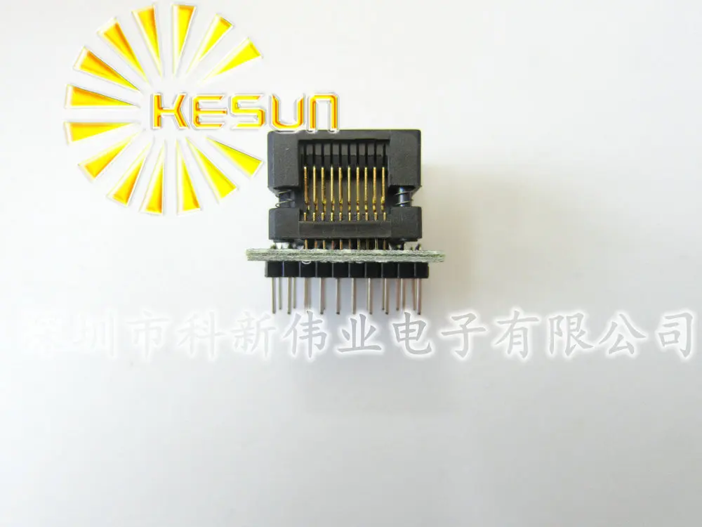 SOP20 to DIP20 turn также поддерживает широкоформатный программатор 8 переходник для