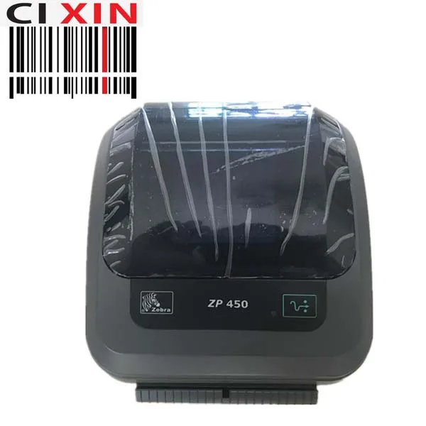 Новый zebra ZP450 200 dpi настольный принтер логистика Экспресс одна Термографическая