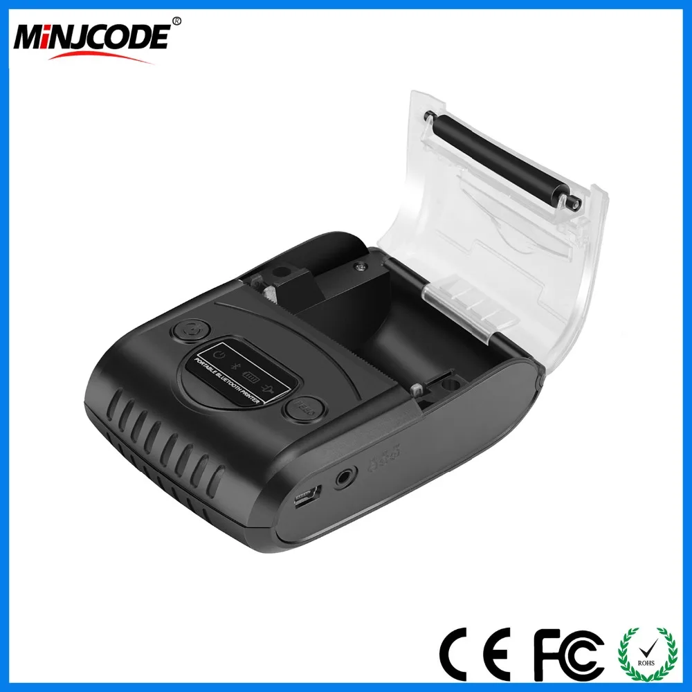 Мини принтер MiNJCODE MJ5808 с поддержкой Bluetooth 2 дюйма|Принтеры| |
