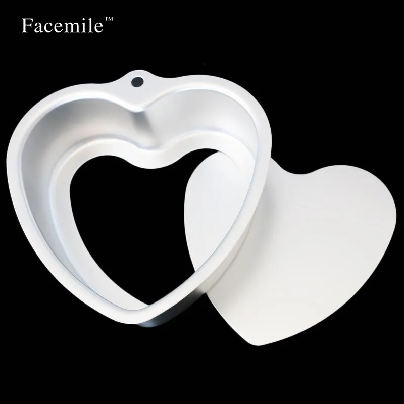 Facemile формы для торта в форме сердца из нержавеющей стали выпечки формочки
