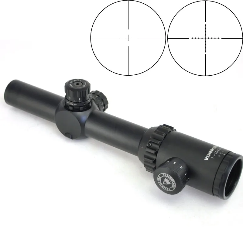 Visionking 1 10x24 FFP оптические прицелы дальнего действия водонепроницаемая подсветка
