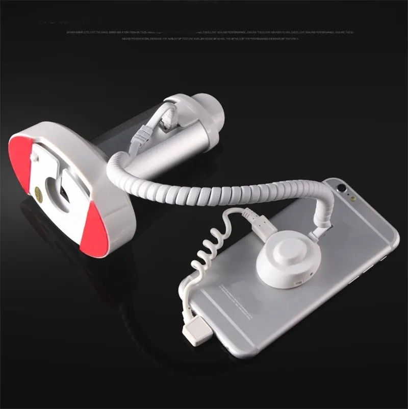10pcs/lot Mobile Phones commercial retail store Security exhibit display Stands Anti-Theft cellphone counter alarm