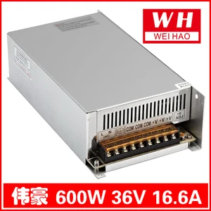 DC36V/16.6A 600W switching power supply DC 2-year warranty Model S-600-36