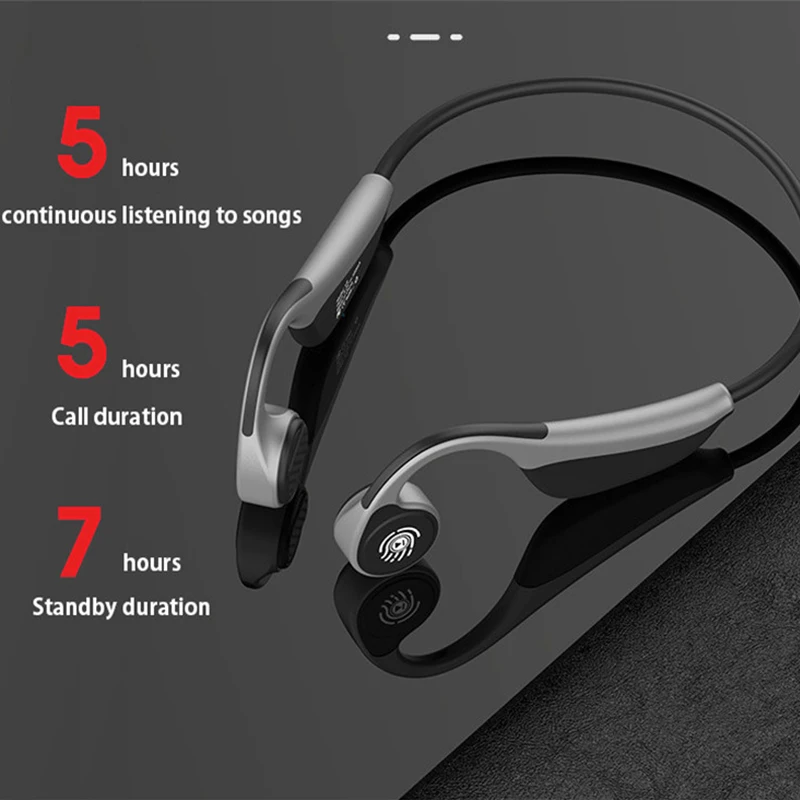 TWS беспроводные наушники Bluetooth 5 0 спортивная водонепроницаемая Гарнитура костной