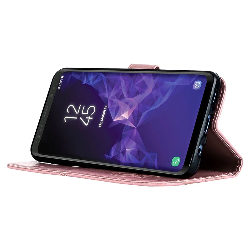 Для Samsung Galaxy S9 plus чехол s 9 кожаный LTE для S Covar флип защитный ударопрочный кошелек