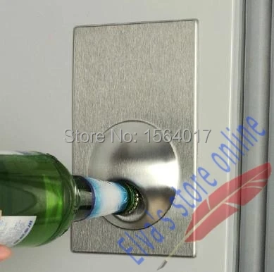 

Stainless steel Low price Magnetic Bottle Opener and Cap Catcher cap opener