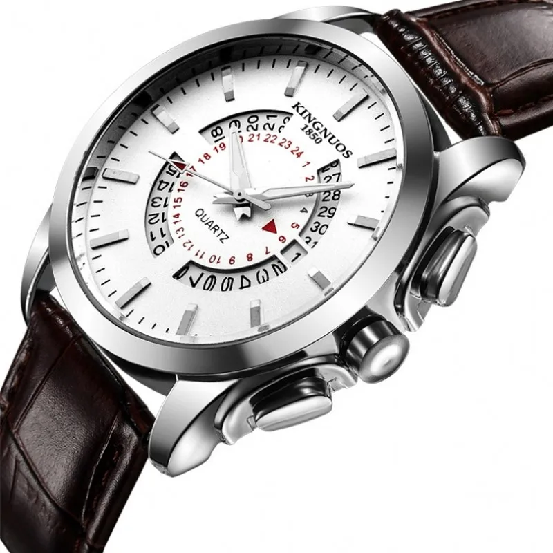 Men's Top Brand Luxury Watches Stainless Steel Band Analog Quartz Wristwatch Watch Men Clock Male Relogio Masculino Gift | Наручные