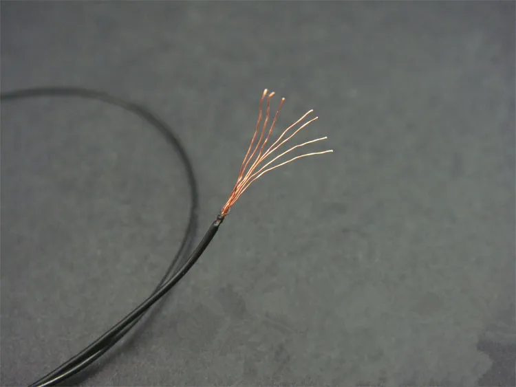 Высококачественные наушники с одним кристаллом и медным проводом обновление