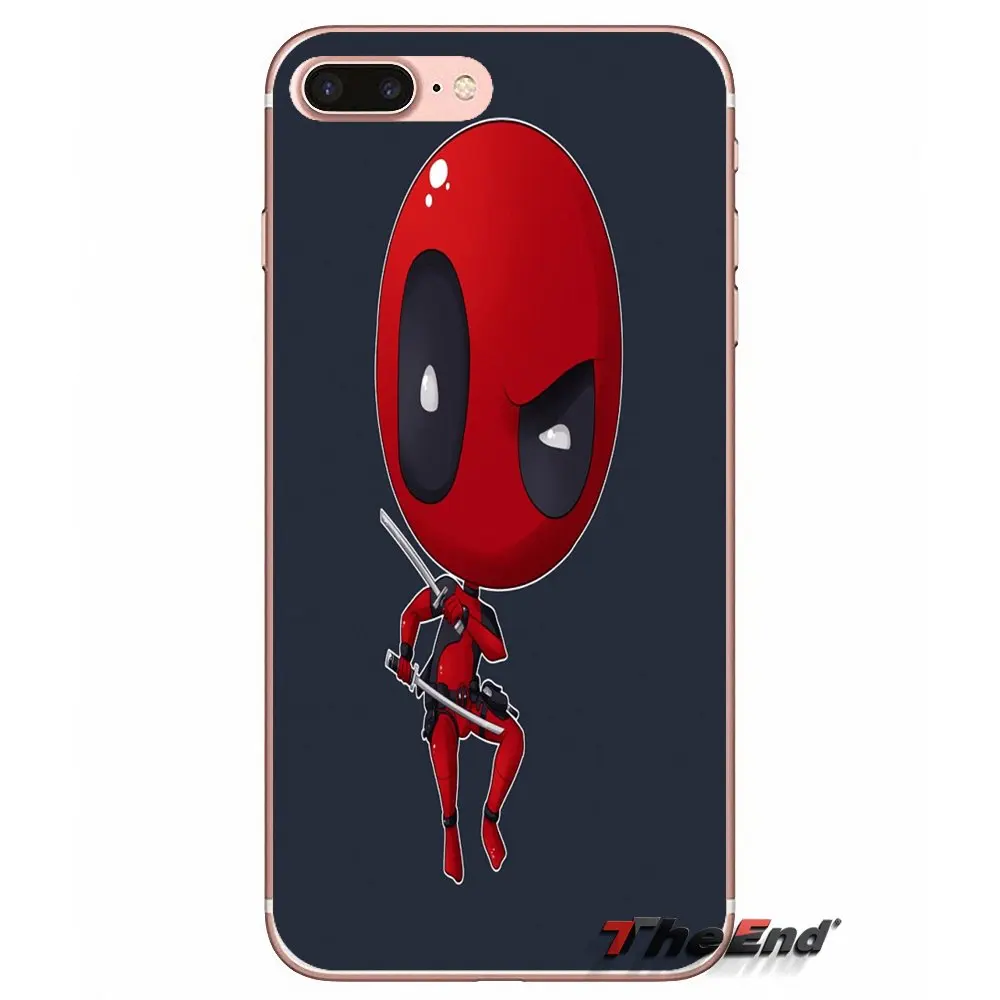 Чехол для телефона chibi dead pool Anime Deadpool Huawei G7 G8 Ascend P7 P8 P9 Lite Honor 4C 5X 5C 6X Mate 7 8 9 Y3 Y5 II Pro|case