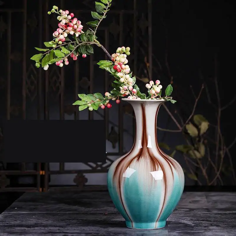 Цзиндэчжэнь керамическая декоративная ваза для цветов гостиной дома украшения