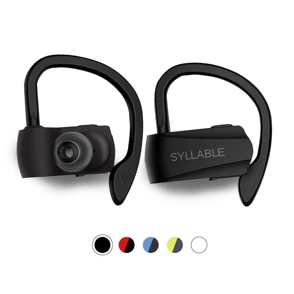 Syllable D15 Bluetooth V 5 0 наушники 6 часов с двойным микрофоном True Wireless Stereo шумоподавление