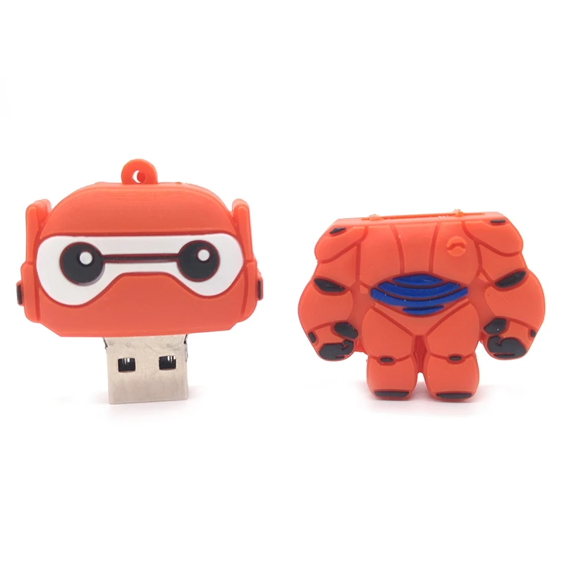 Новый usb флеш накопитель Baymax/Big hero 4 ГБ 8 16 32 2 0 милый карта памяти специальный