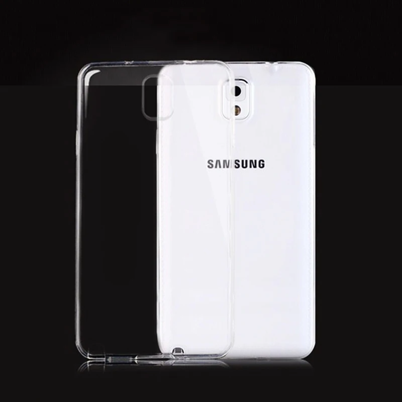 Мягкий чехол 0 3 мм для Samsung Galaxy S3 S4 S5 S6 edge S7 Mini Note 3/4/5 G531H G7106 i9082 i8552 прозрачная сумка