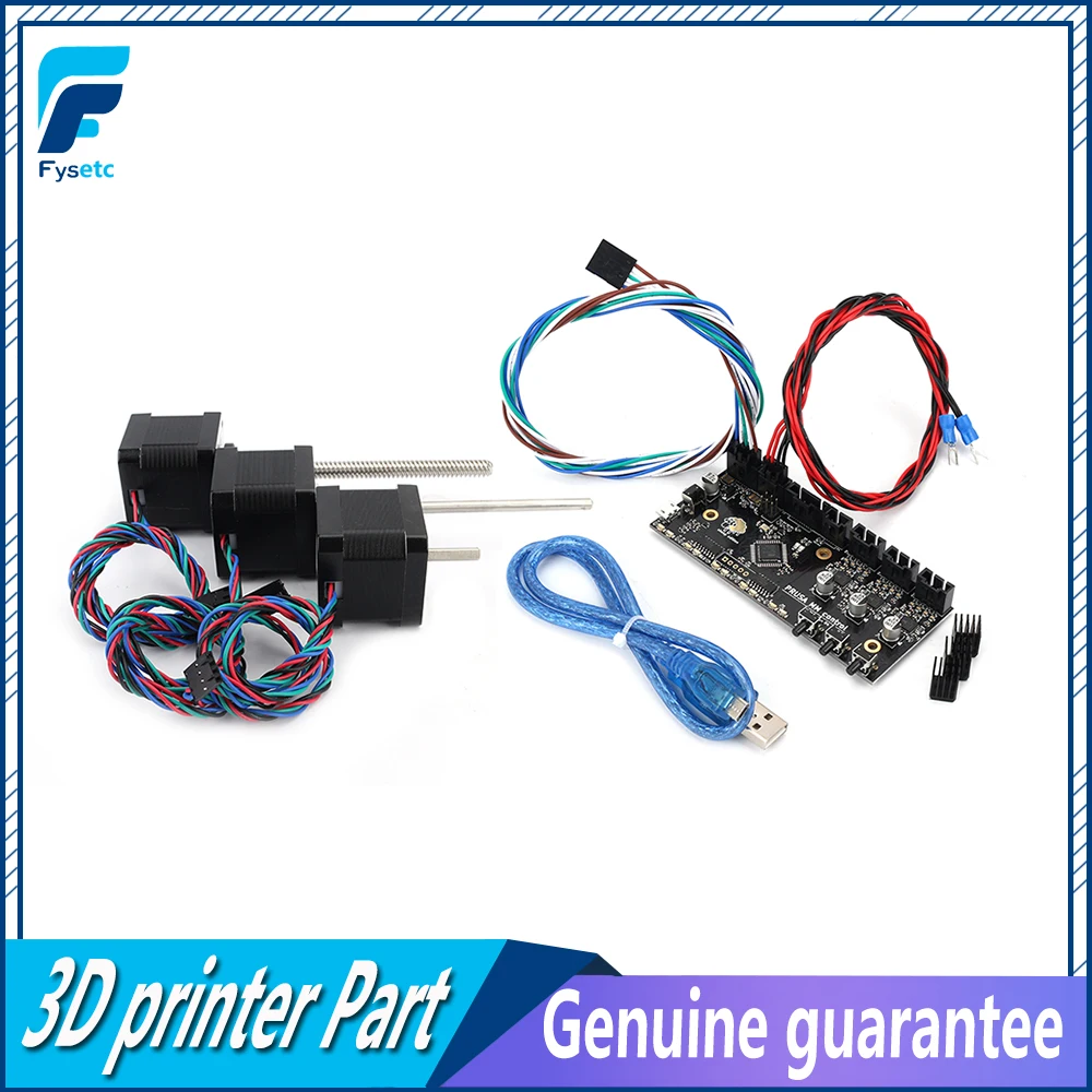 Prusa i3 MK3 Multi Materials 2.0 Board MMU2 Board With Power Signal Wire And Motors Kit Prusa i3 MMU2.0 Lead Screw Motor Kit