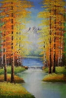 hand painted modern oil painting on canvas landscape painting canvas painting wall art picture for home decoration