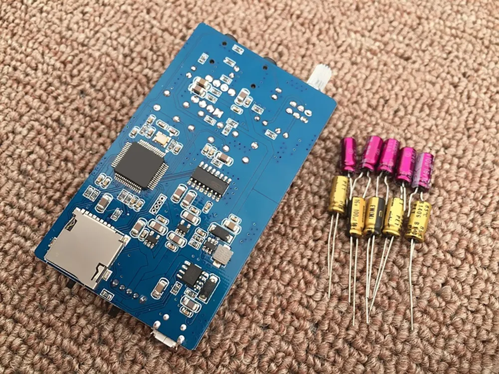 Обновленная версия DIY MP3 Zishan Z1 DSD плеер без потерь музыка MP3 HiFi музыкальный плеер Поддержка усилителя для наушников
