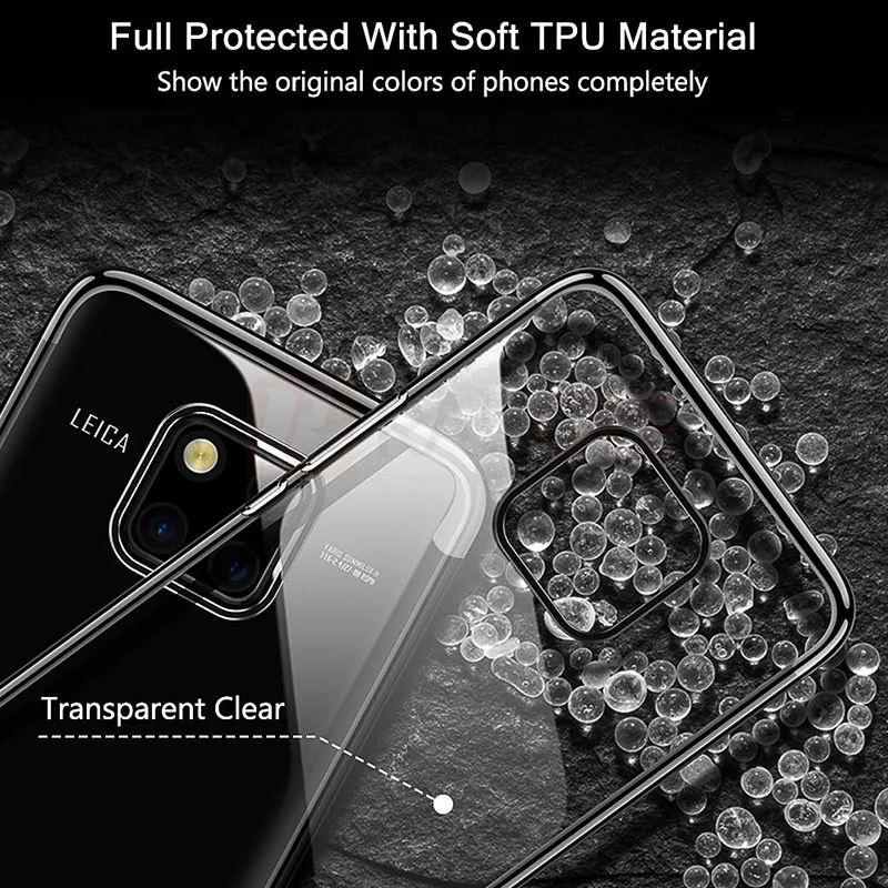 Leanonus TPU Case For Huawei Mate 20 Pro Cover Soft Silicone Back Fundas |