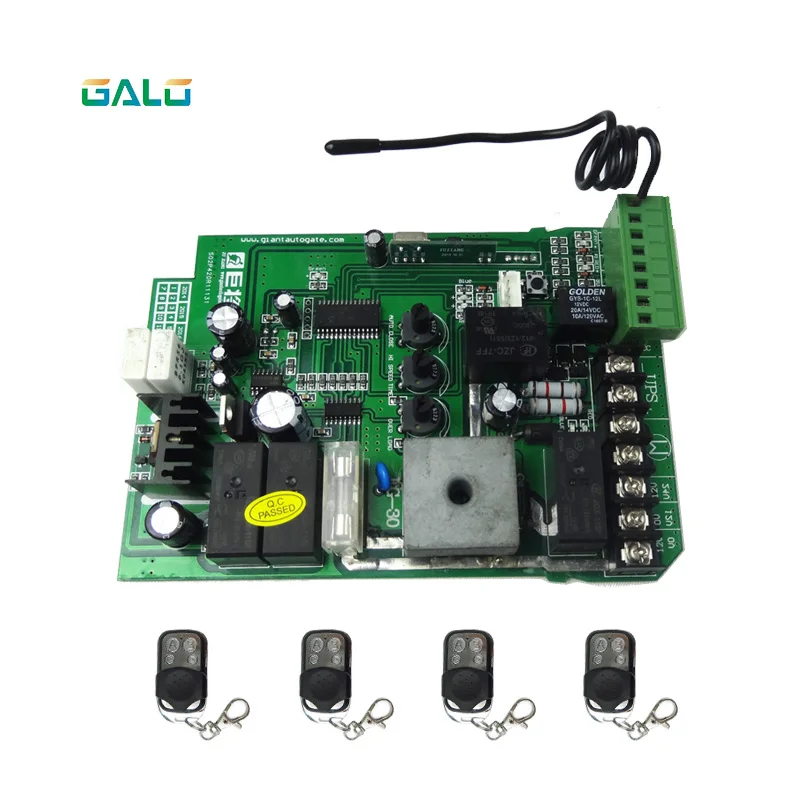 24V d Раздвижные ворота открывалка Двигатель Блок управления PCB монтажная плата контроллера электронная карта для KMP серии - Color: 24V d