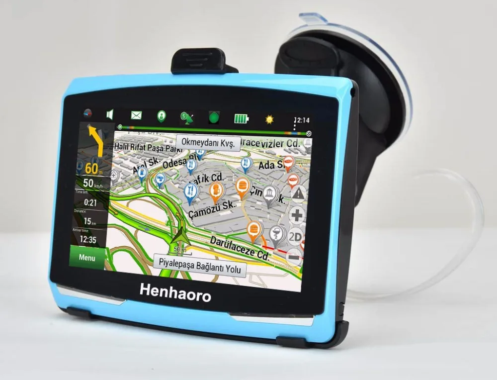 5 &quotсенсорный экран автомобильный gps навигатор Sat Nav CPU800M Wince6.0 fm передатчик