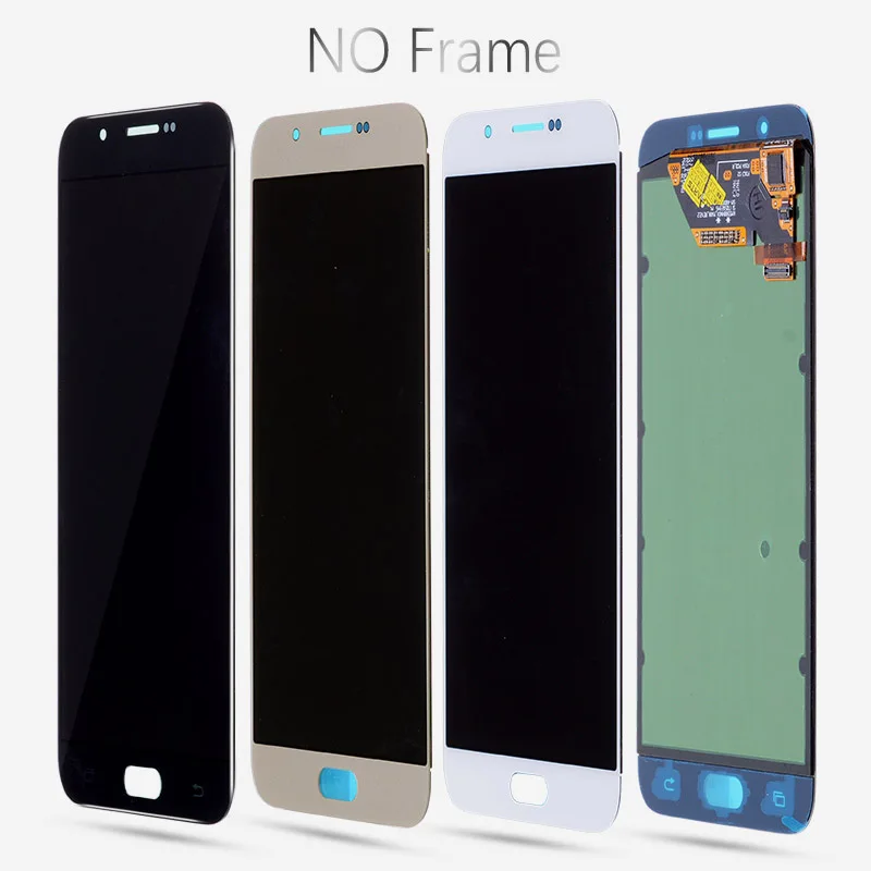 AMOLED Дисплей для SAMSUNG Galaxy A8 A8000 A800 A800F LCD в сборе с тачскрином Оригинал 5.7&quot черный