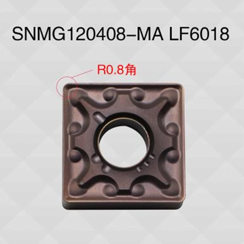 DESKAR SNMG120408-MS LF6018/SNMG120404-HA LF6018/SNMG120408-MA LF6018 карбидные вставки подходит для нержавеющей стали