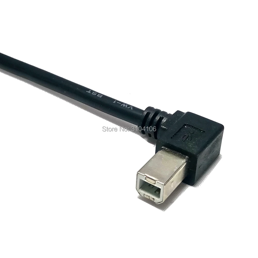 Высококачественный кабель для сканера жесткого диска USB 2 0 разъем а папа-в правый