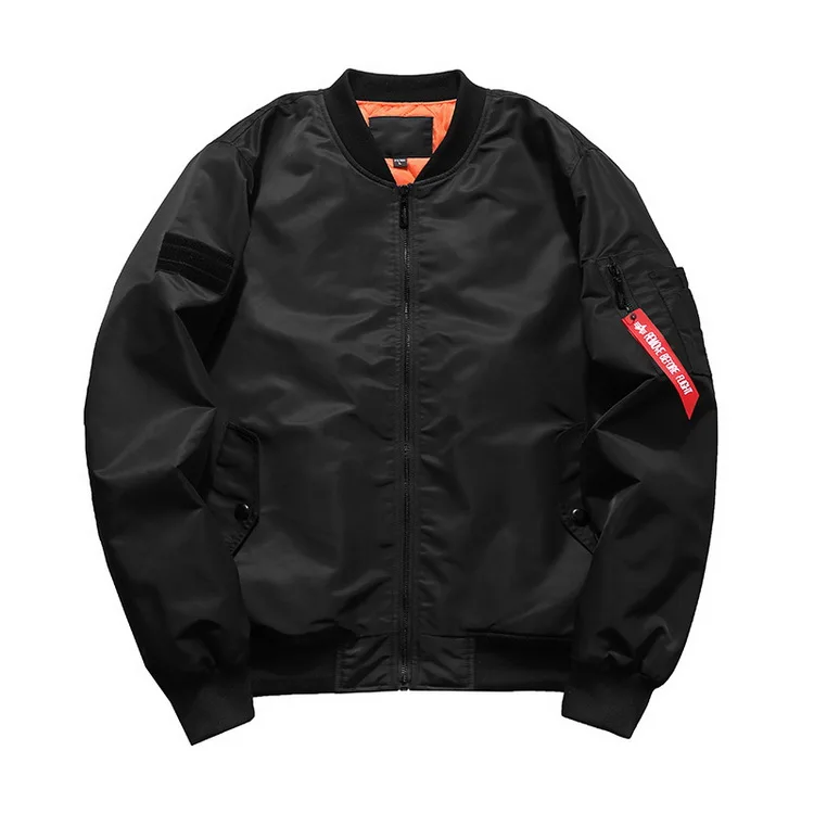 Grandwish, американский размер, S-5XL, мужская, Толстая куртка-бомбер, мужская, хип-хоп, зимняя, мужская, s, летная куртка, большой размер, армейская куртка, большой размер, DA735