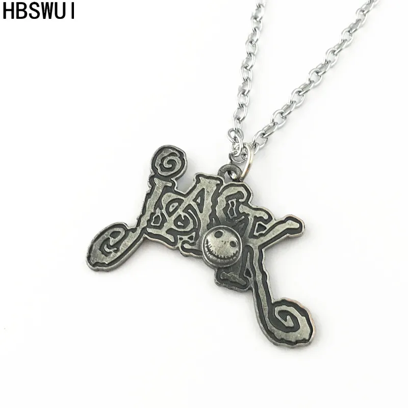 

HBSWUI SkeletonJack Necklace Classic TV Movie Horror Show High Quality Metal Jewelry Gifts for Woman Girl Men