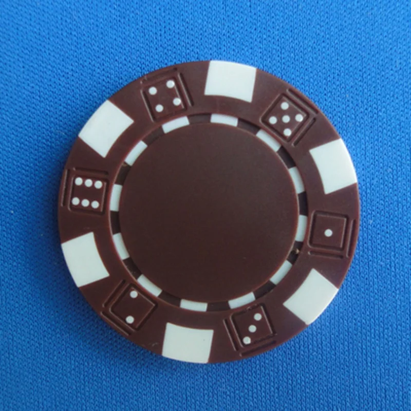 100 шт пустые фишки для покера 11,5 г железо/ABS фишки для казино Texas Hold'em Poker фишки для покера пшеницы Crowne - Цвет: 8